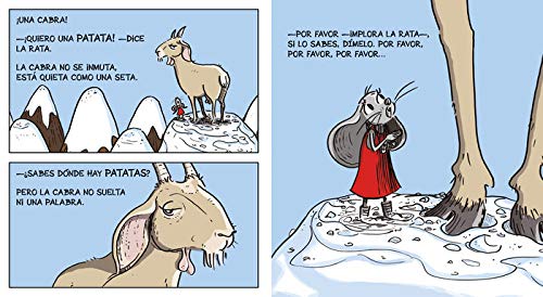 Ilustración de La rata que daba la lata por una patata