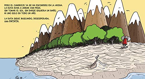 Ilustración de La rata que daba la lata por una patata