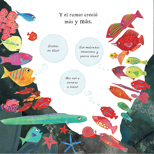 Ilustración de ¡BUU! Un misterio marino