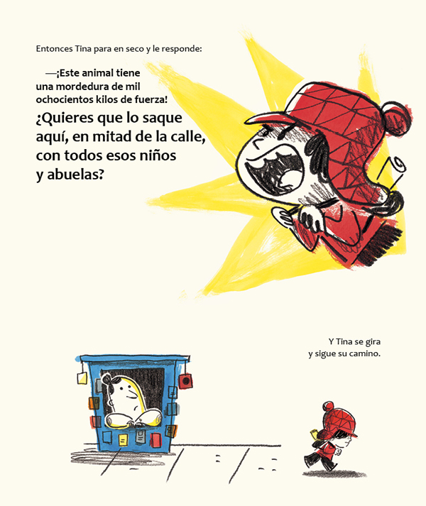 Ilustración de Un cocodrilo en el bolsillo