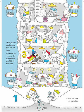 Ilustración de 100 PISOS EN EL CIELO
