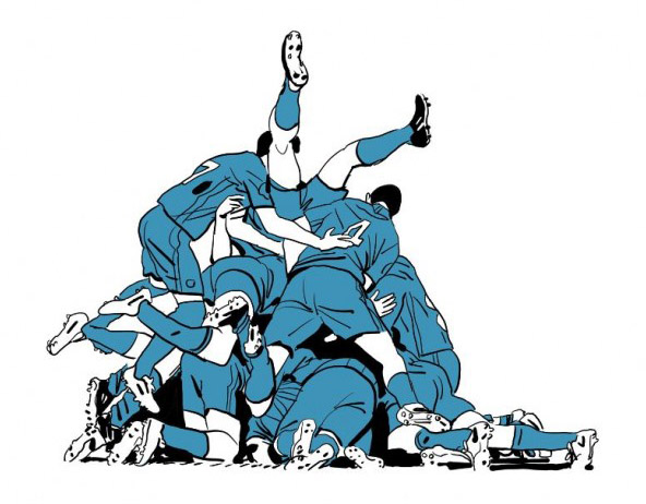 Ilustración de El fútbol