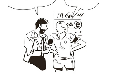 Ilustración de El fútbol