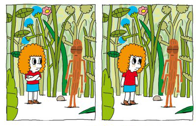 Ilustración de Patri y las hormigas