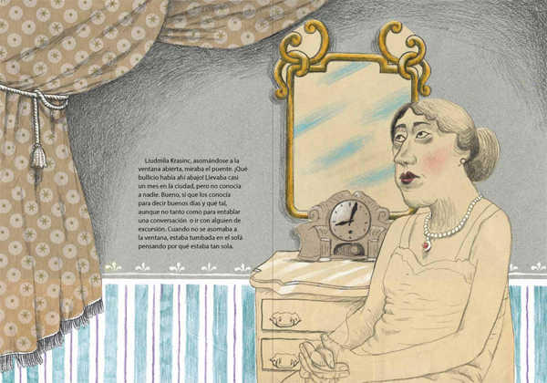 Ilustración de El anillo mágico