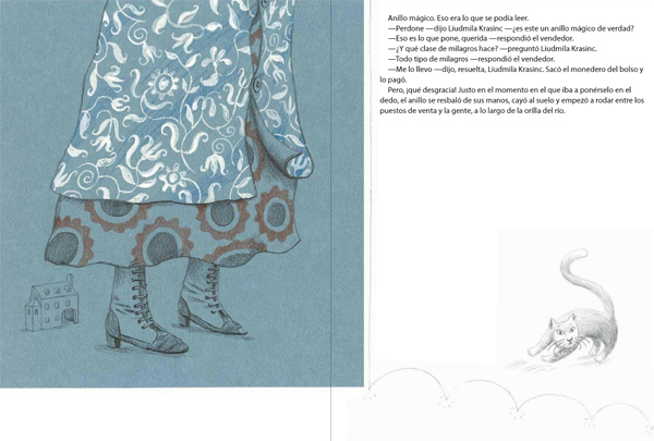Ilustración de El anillo mágico