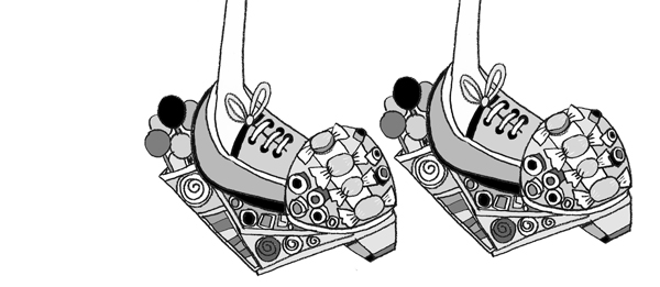 Ilustración de La guerra de los zapatos