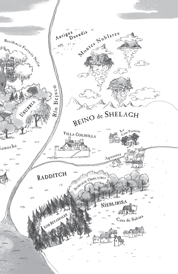 Ilustración de Starfell. Dalia Musgo y el día perdido