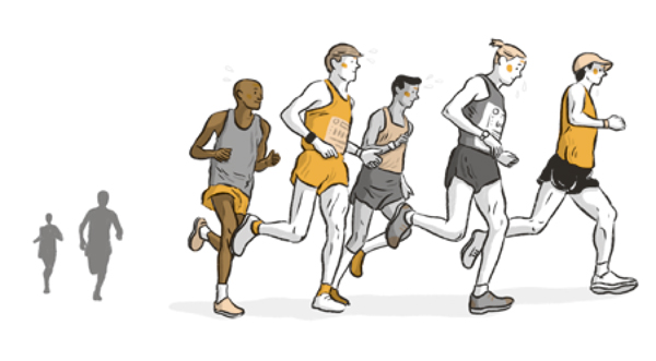 Ilustración de La vuelta al mundo de unas zapatillas de deporte
