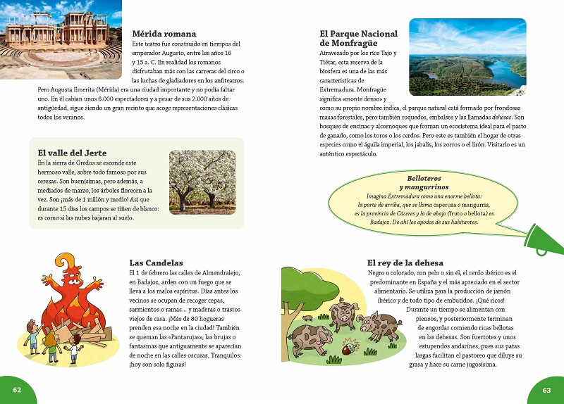 Ilustración de Descubrir España