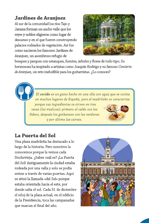 Ilustración de Descubrir España