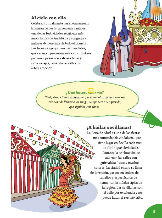 Ilustración de Descubrir España