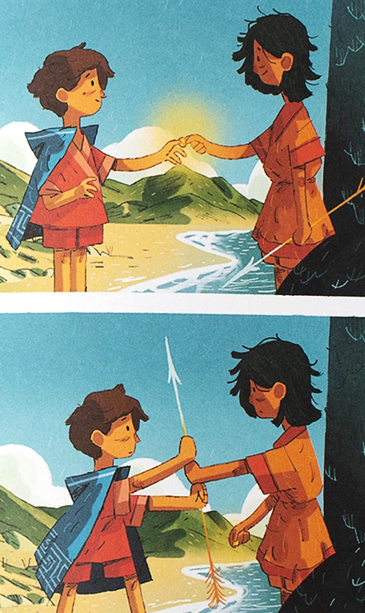 Ilustración de Leo y la maldición de la Gorgona