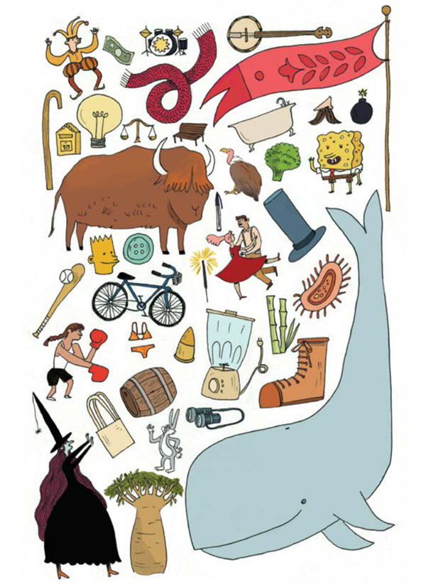 Ilustración de El abecedario travieso