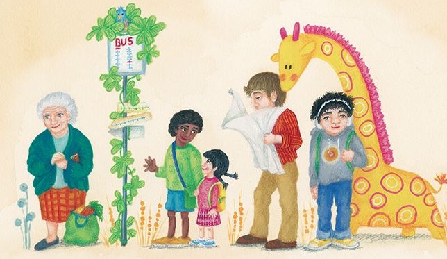 Ilustración de Exploradores