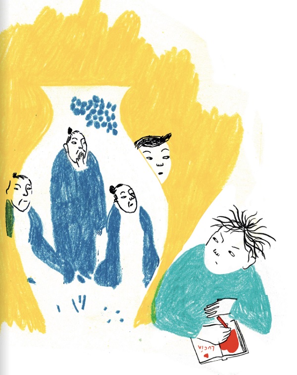 Ilustración de Páginas del diario de SIMÓN