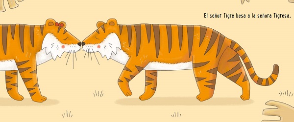 Ilustración de ¿Prohibido besarse?