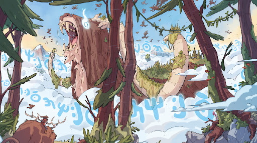 Ilustración de GHERD. La chica de la niebla
