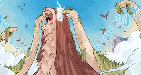 Ilustración de GHERD. La chica de la niebla