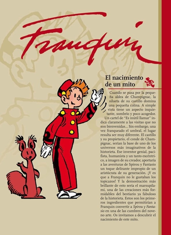 Ilustración de Spirou y Fantasio. Integral 1959-1960
