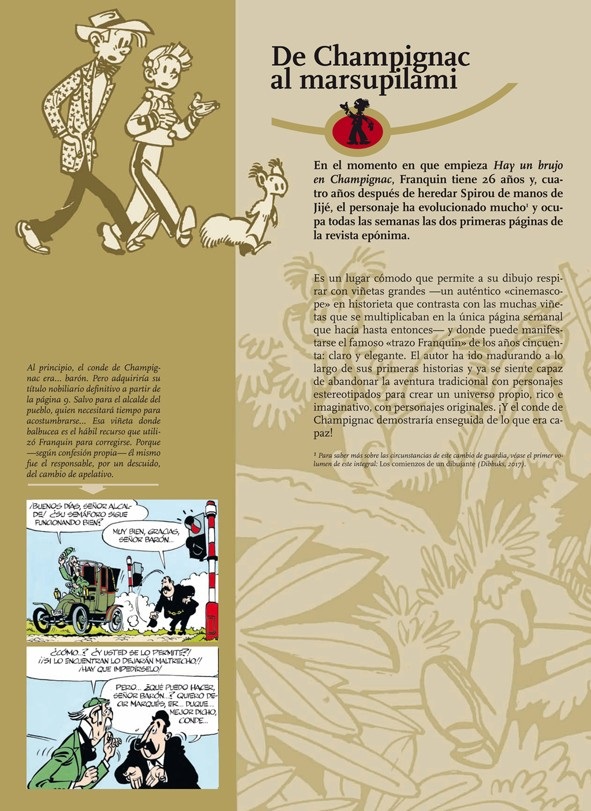 Ilustración de Spirou y Fantasio. Integral 1959-1960