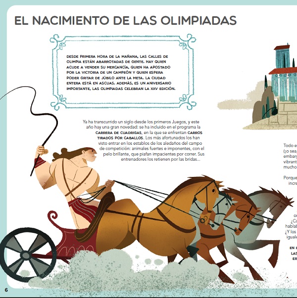 Ilustración de El gran libro de las olimpiadas