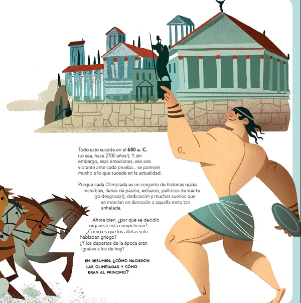 Ilustración de El gran libro de las olimpiadas