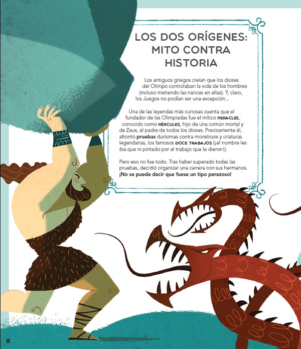 Ilustración de El gran libro de las olimpiadas
