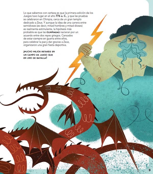 Ilustración de El gran libro de las olimpiadas