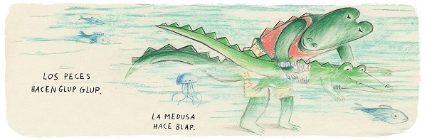 Ilustración de UN DÍA EN LA PLAYA