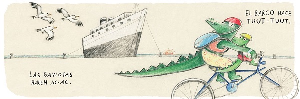 Ilustración de UN DÍA EN LA PLAYA