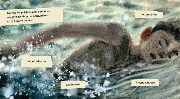 Ilustración de Hablo como el río