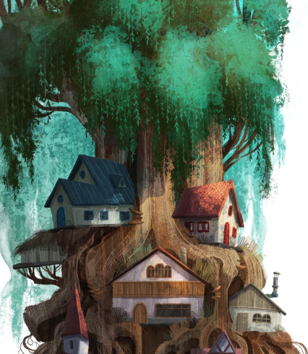 Ilustración de Árboles