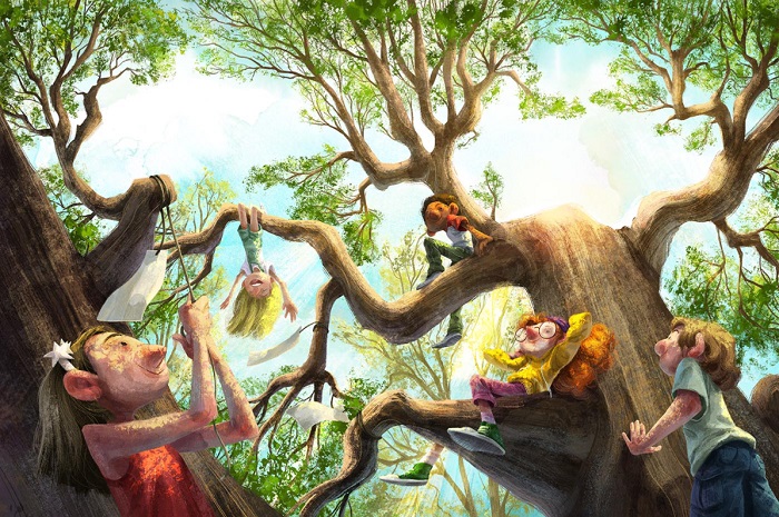Ilustración de Árboles