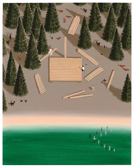 Ilustración de El bosque de los hermanos