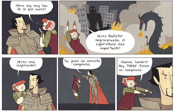 Ilustración de Nimona