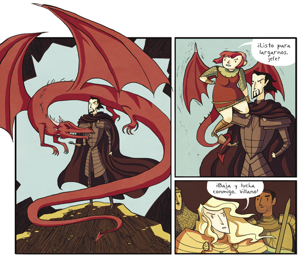Ilustración de Nimona