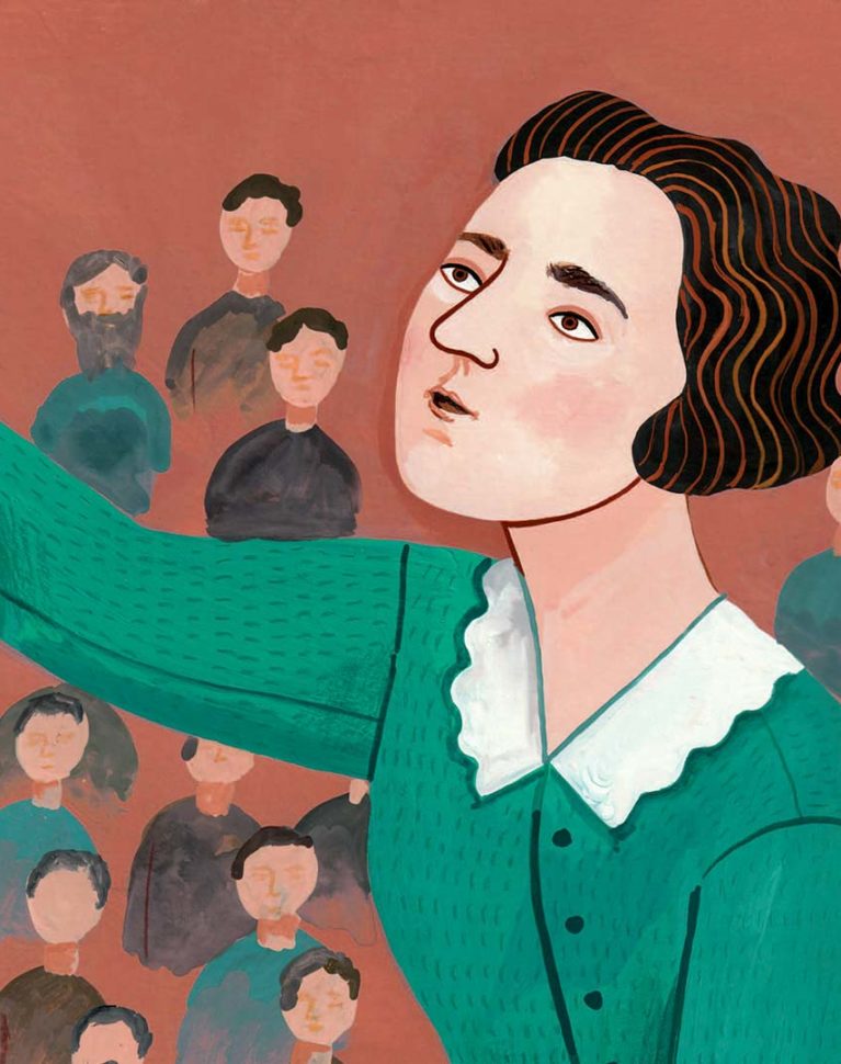 Ilustración de Pioneras