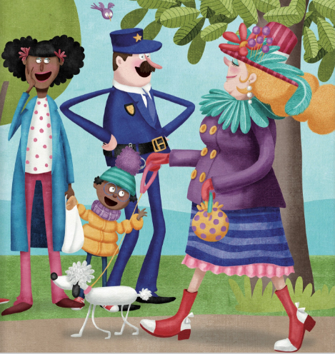 Ilustración de El sombrero que voló