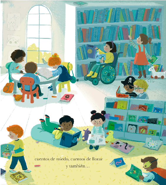 Ilustración de El cuento que quería ser leído