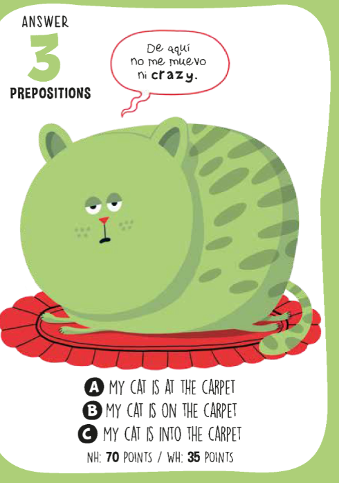 Ilustración de DOUBLE GAME PARA APRENDER ENGLISH