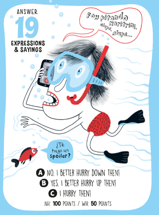 Ilustración de DOUBLE GAME PARA APRENDER ENGLISH