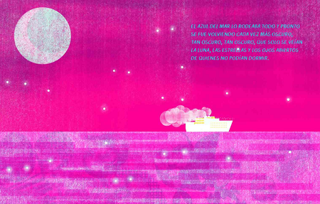 Ilustración de La barca de Hanielle