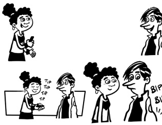 Ilustración de PIENSO HABLO PUBLICO