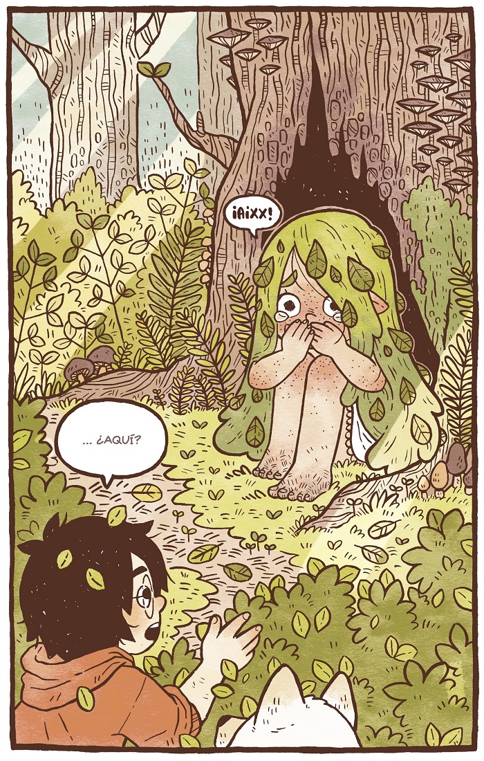 Ilustración de Pilú de los bosques