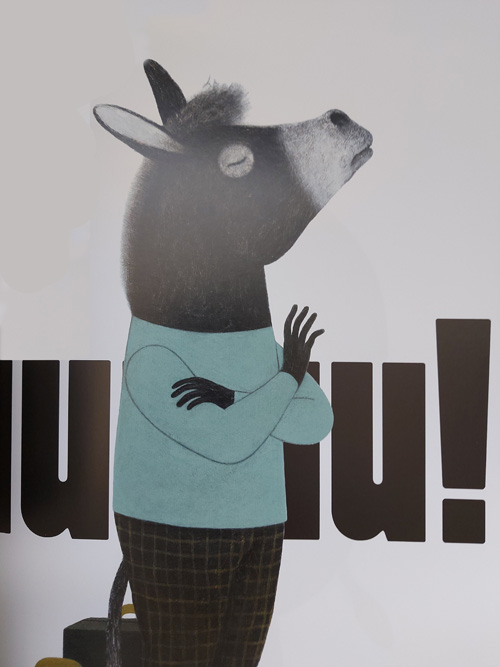 Ilustración de Va la vaca