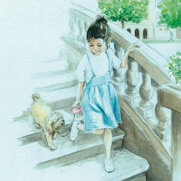 Ilustración de Algo está pasando en la ciudad