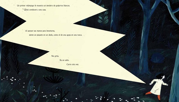 Ilustración de La noche de la huida