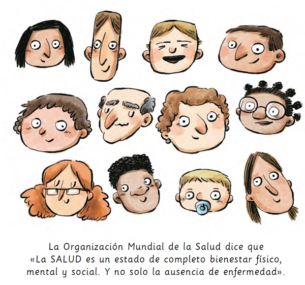 Ilustración de Cuerpo y mente en forma