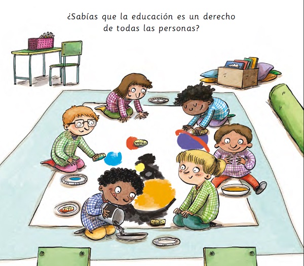 Ilustración de Aprendemos para ser felices